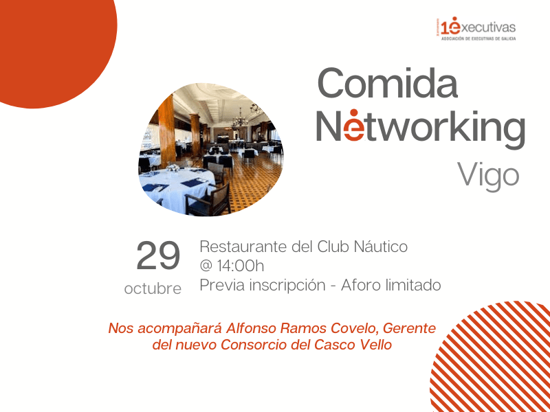 Comida Networking en Vigo, 29 de octubre