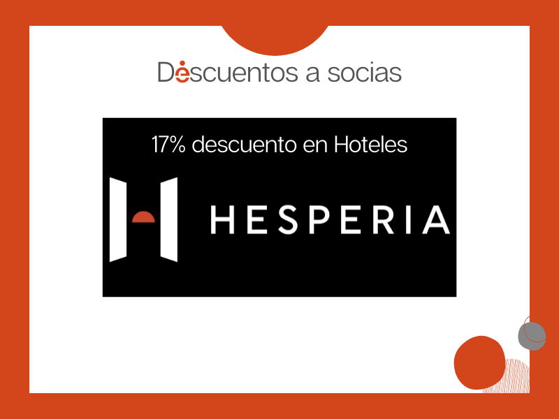 Desconto a socias Executivas de Galicia en Hoteles Hesperia
