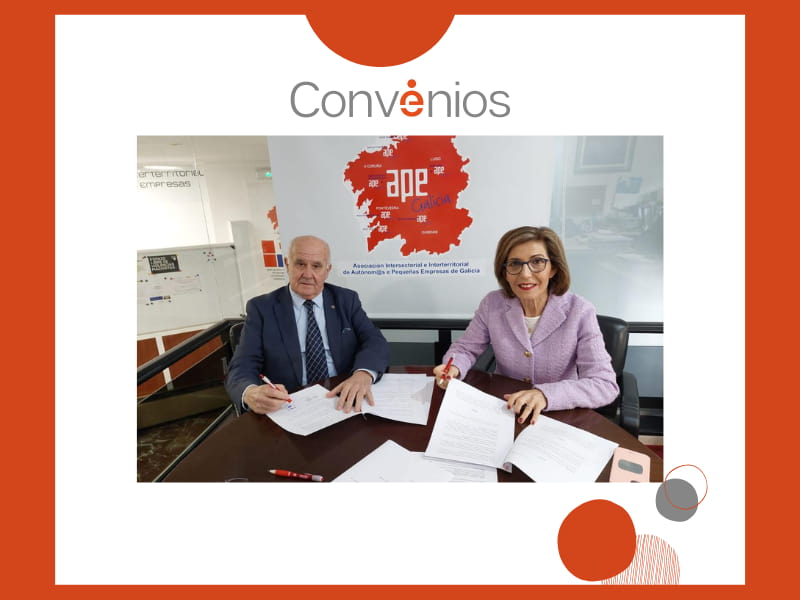 Executivas de Galicia y APE Galicia firman un convenio de colaboración